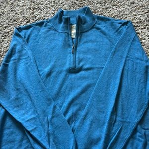LLBean 1/4 zip sweater